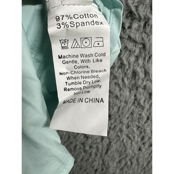 Shein Shirt Dress Women Medium Corset Front Collared Long Sleeve Open Back - Picture 7 of 8